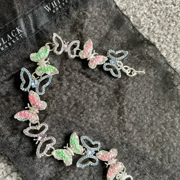 Butterfly multi color bracelet - Picture 8 of 9